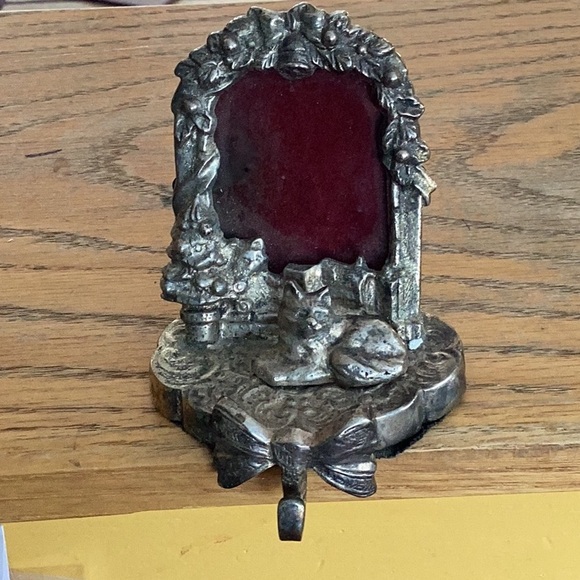 ⚜️ Cradle Pewter Ornament Girl & Baby Doll 1994 Rare - Picture 6 of 16